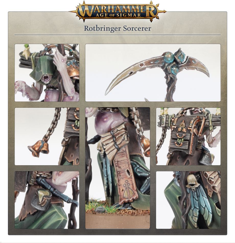 MAGGOTKIN/NURGLE: FEITICEIRO PUTREFADOR