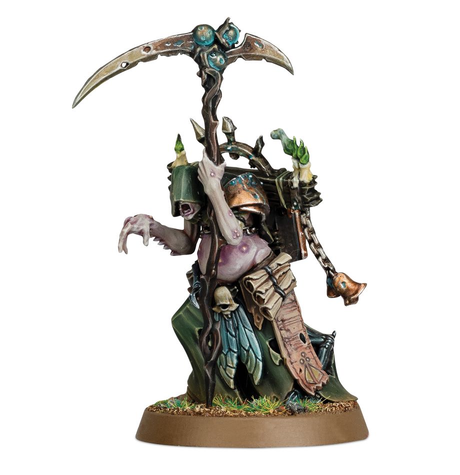 MAGGOTKIN/NURGLE: FEITICEIRO PUTREFADOR Frikytopia