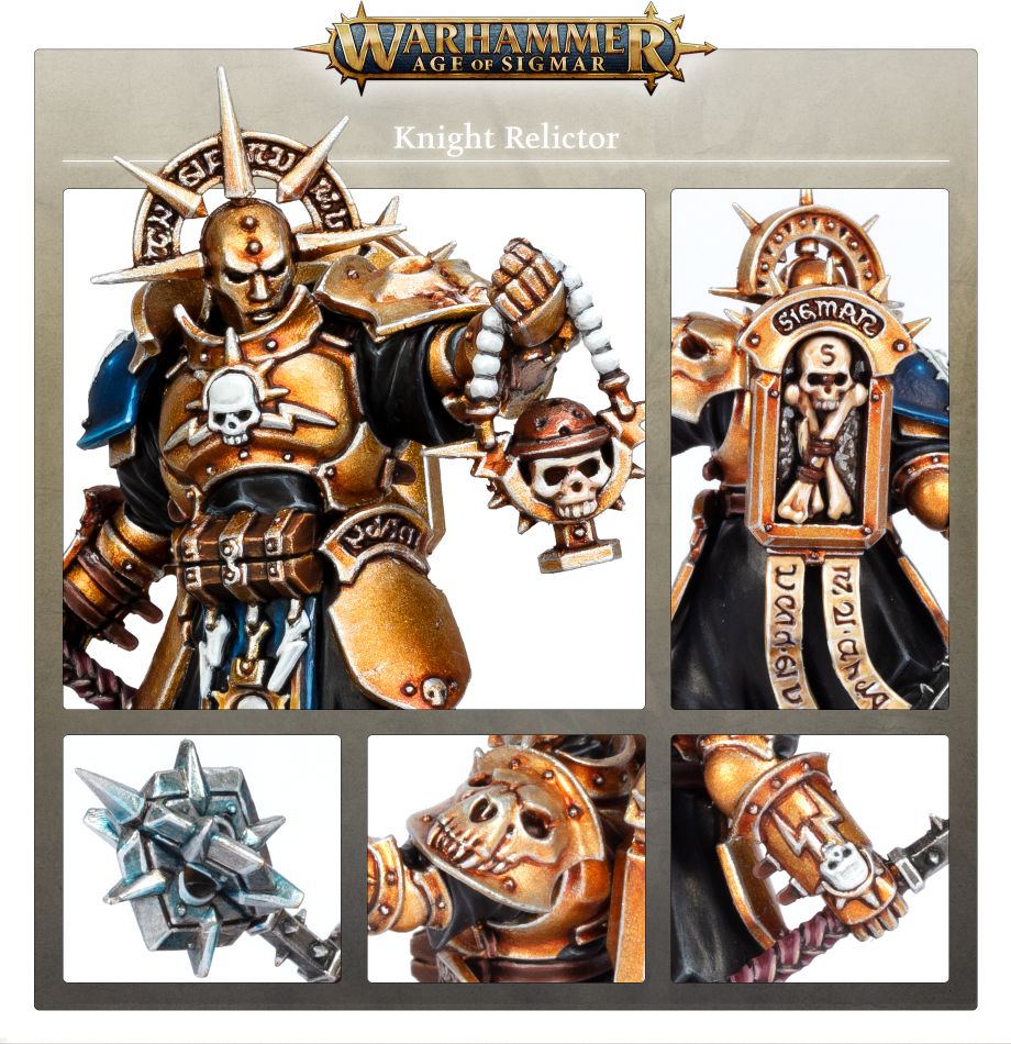 STORMCAST ETERNALS: CAVALEIRO-RELIQUIADOR