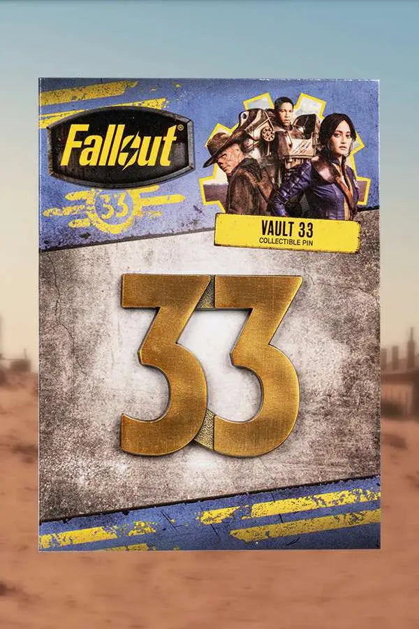 FALLOUT VAULT 33 Pin
