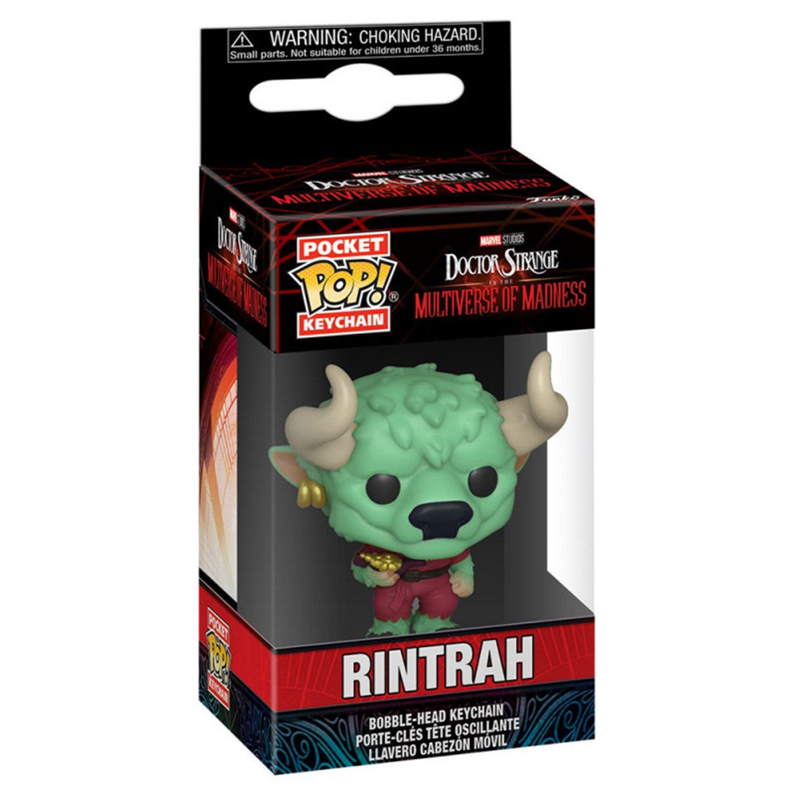 Funko pop keychain doctor strange multiverso locura ringthing