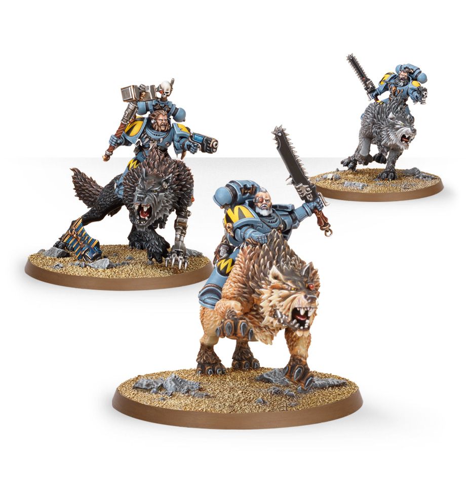 SPACE WOLVES: CABALLERÍA DE LOBO TRUENO