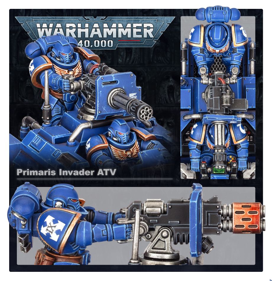 QUAD INVADER PRIMARIS DOS MARINES ESP