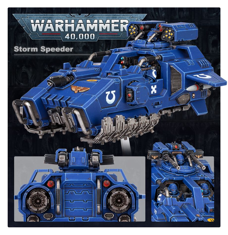 SPACE MARINES: STORM SPEEDER