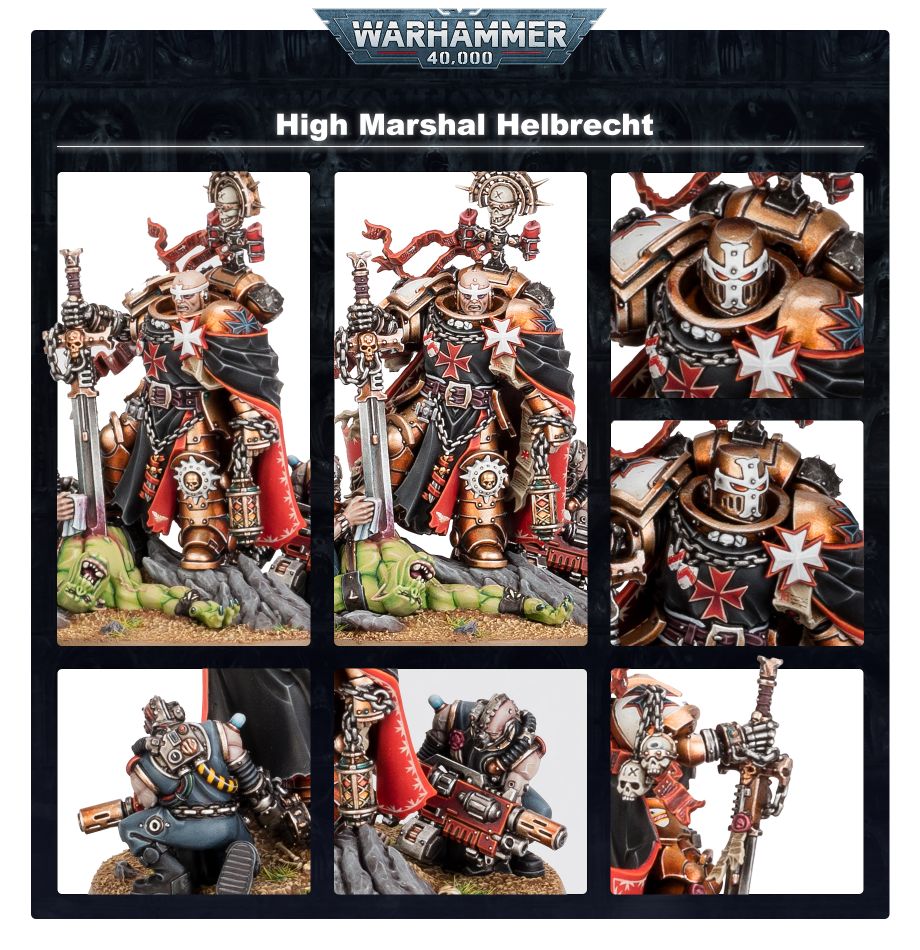 BLACK TEMPLARS: GRÃO MARECHAL HELBRECHT