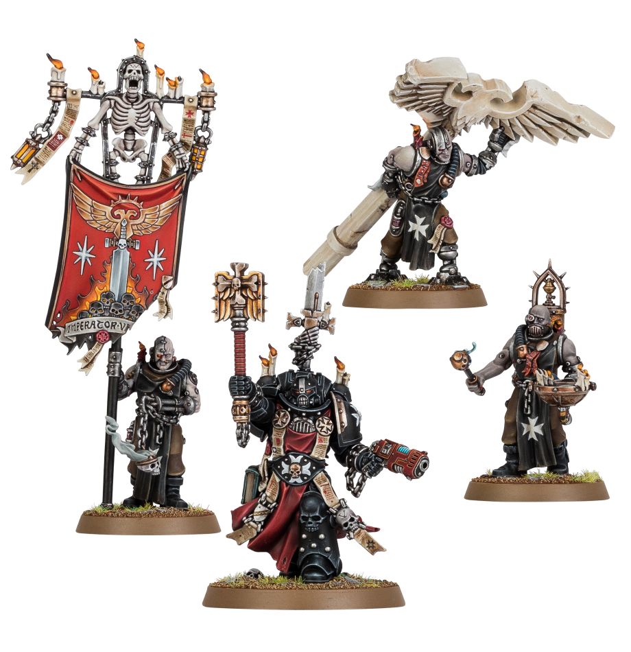 B/TEMPLARS: CAPELLÁN GRIMALDUS Y ESCOLTA