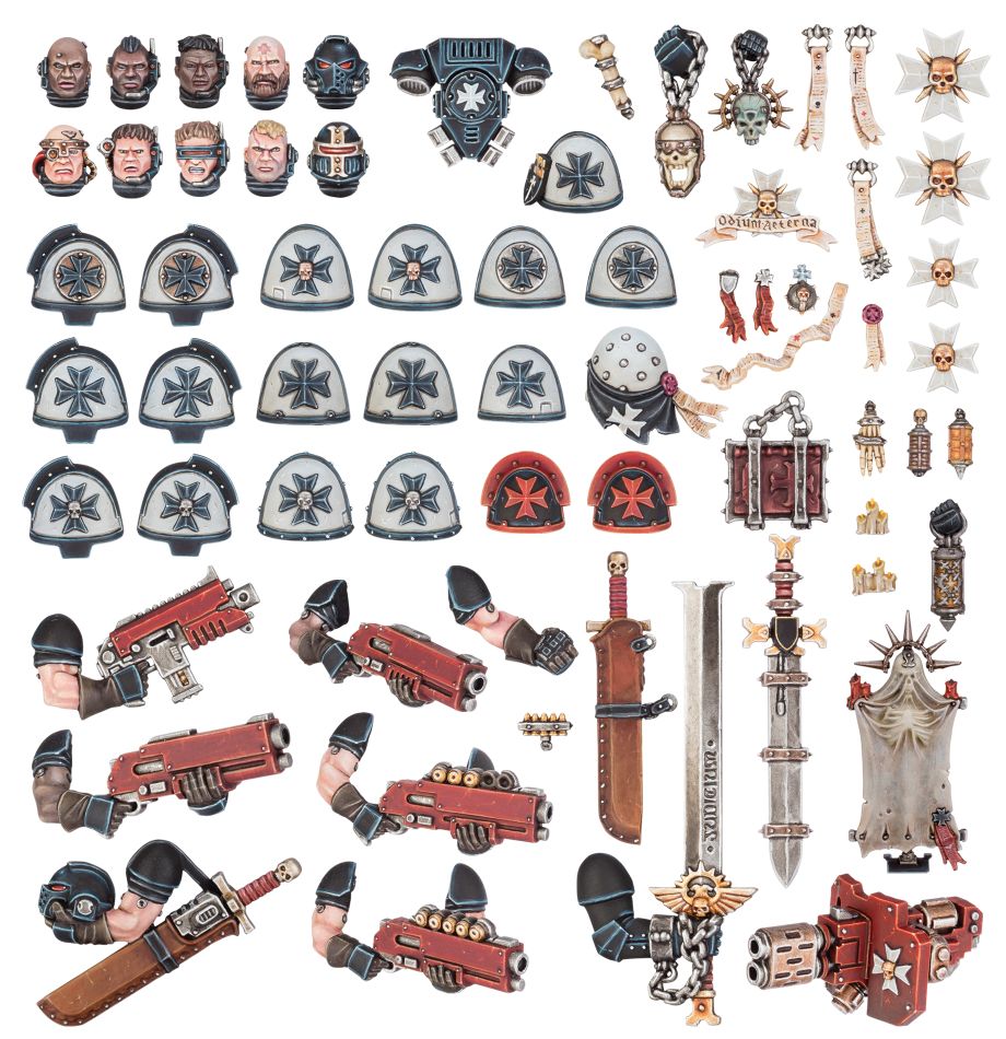BLACK TEMPLARS: MELHORIAS E DECALQUES