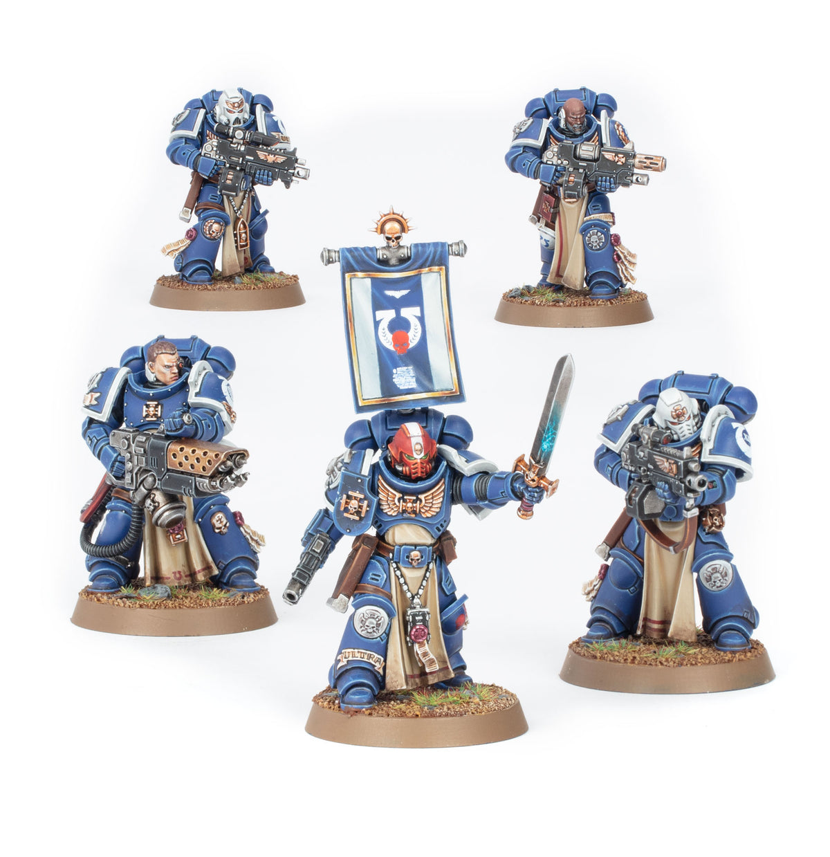 SPACE MARINE STERNGUARD VETERAN SQUAD
