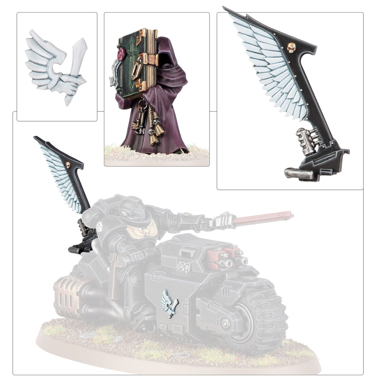 MELHORIAS E AUTOCOLANTES: DARK ANGELS