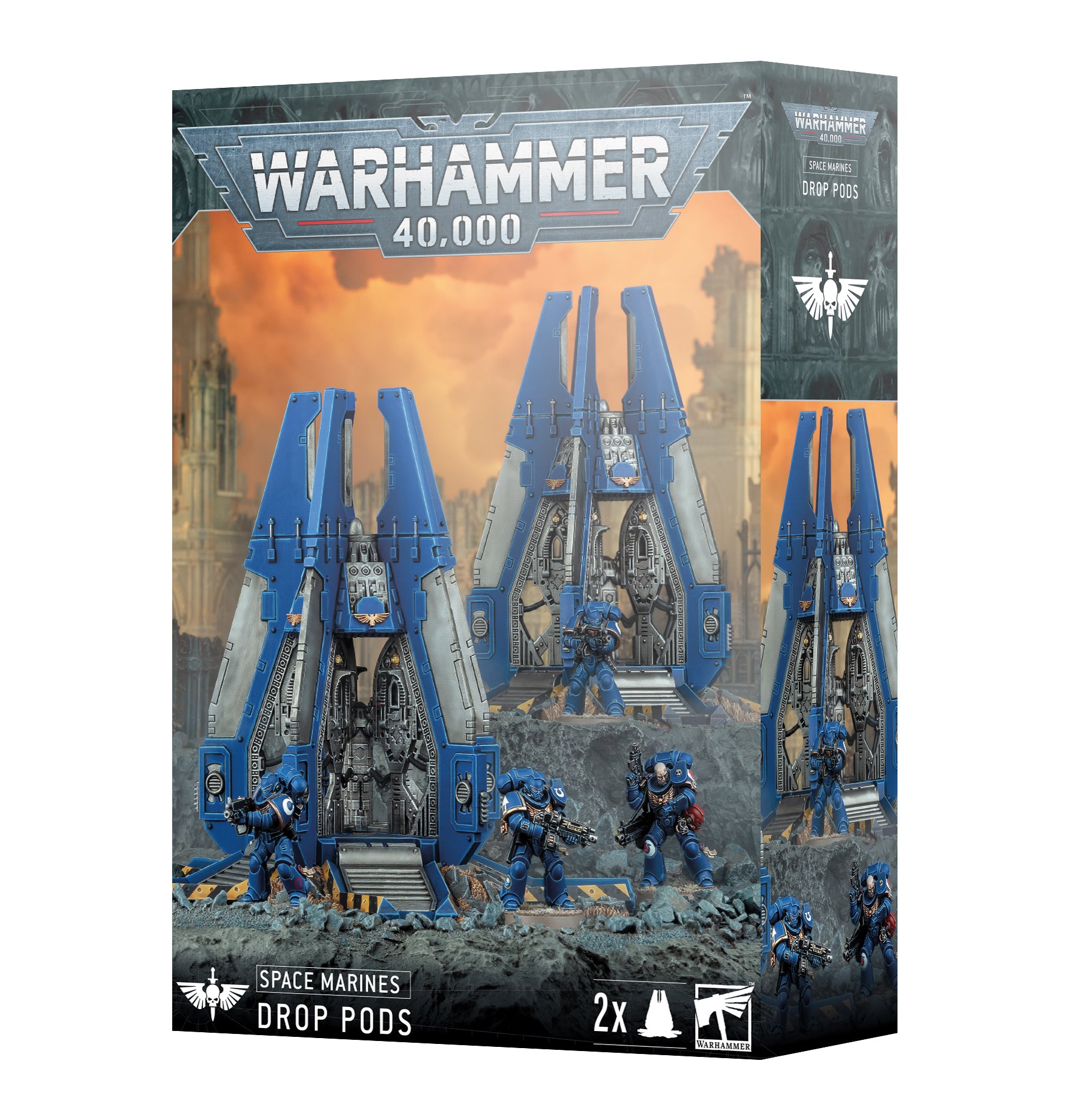 SPACE MARINES: CAPSULAS DE DESEMBARCO Frikytopia