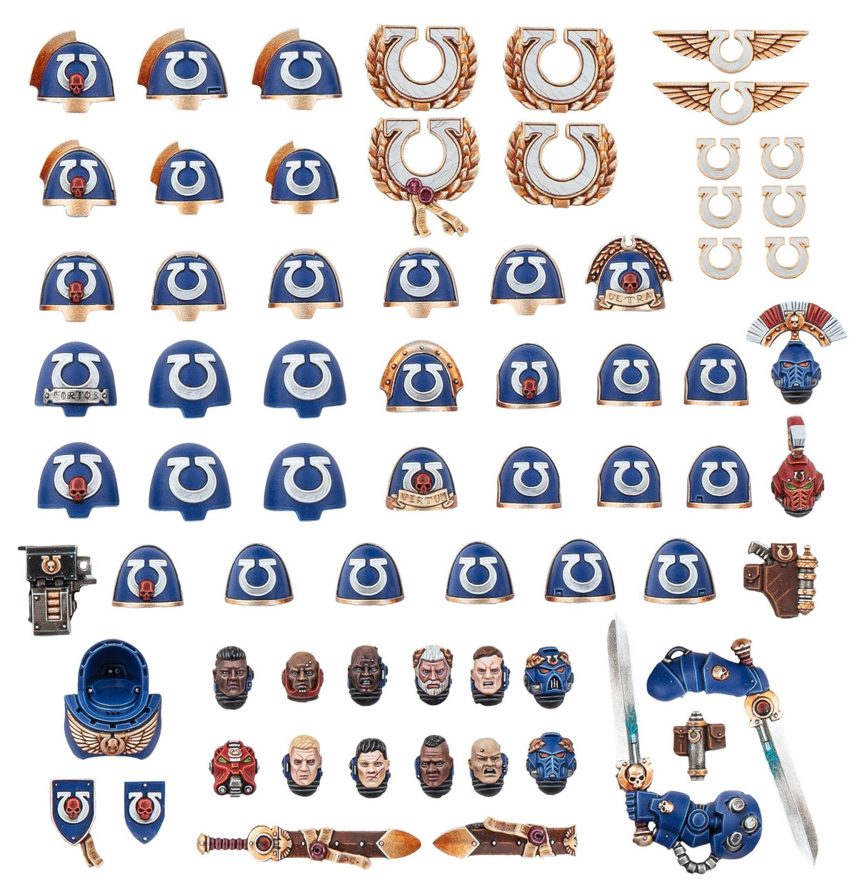 ULTRAMARINES: MELHORIAS E AUTOCOLANTES