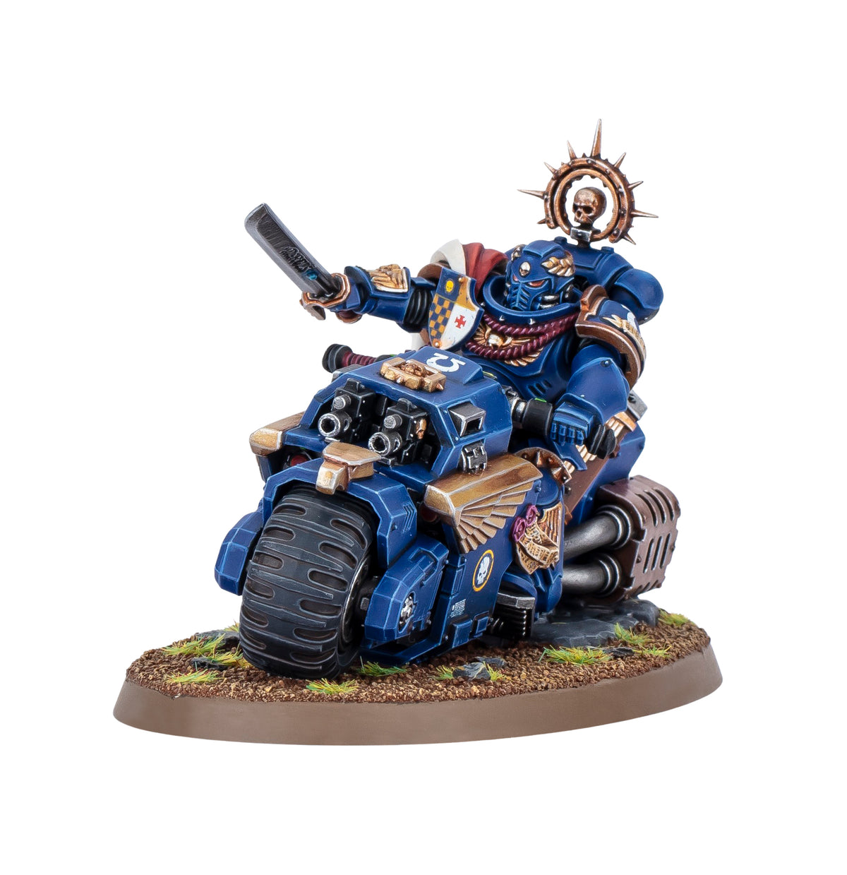 Capitán en moto Frikytopia