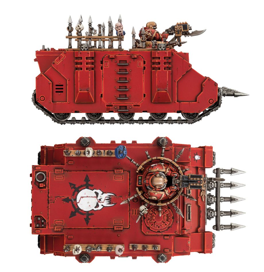 RHINO DE SPACE MARINES DO CAOS