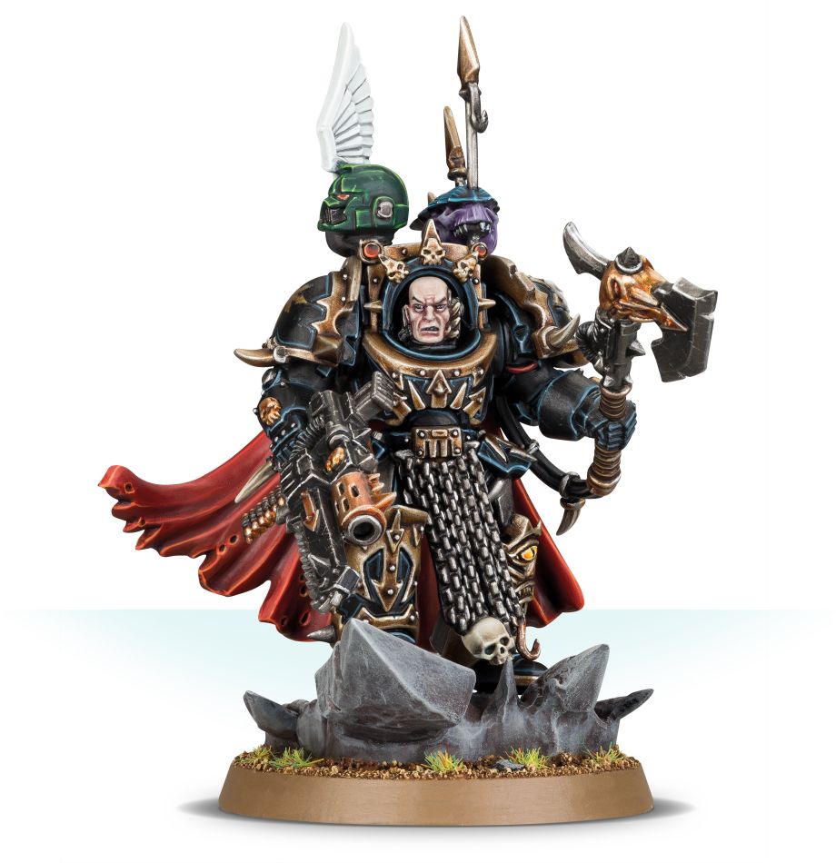SEÑOR DEL CAOS CON ARMADURA DE EXTERMINA