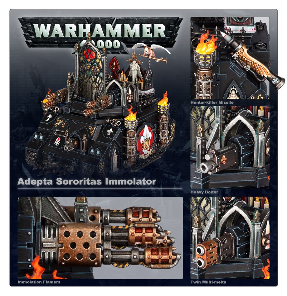 ADEPTA SORORITAS: TANQUE IMOLADOR
