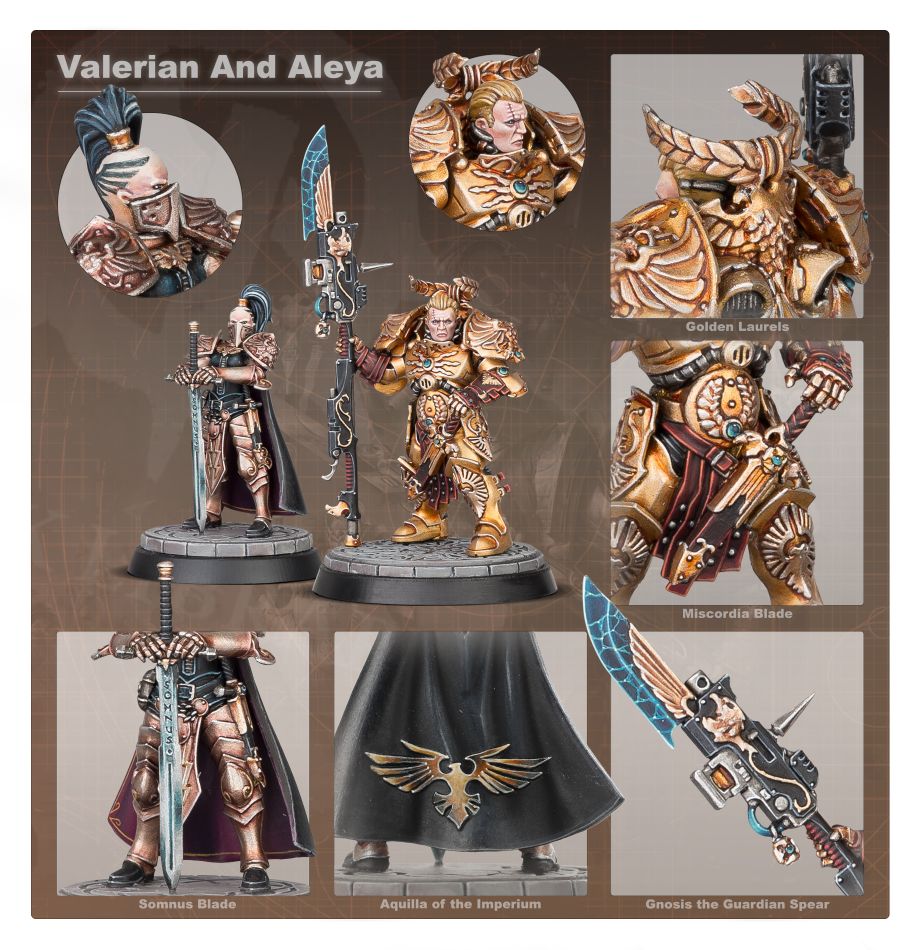 ADEPTUS CUSTODES: VALERIAN E ALEYA