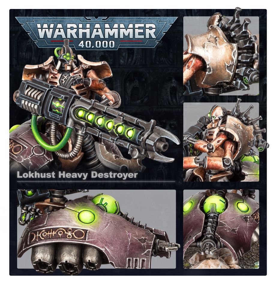 DESTRUIDOR PESADO LOKHUST DOS NECRONS