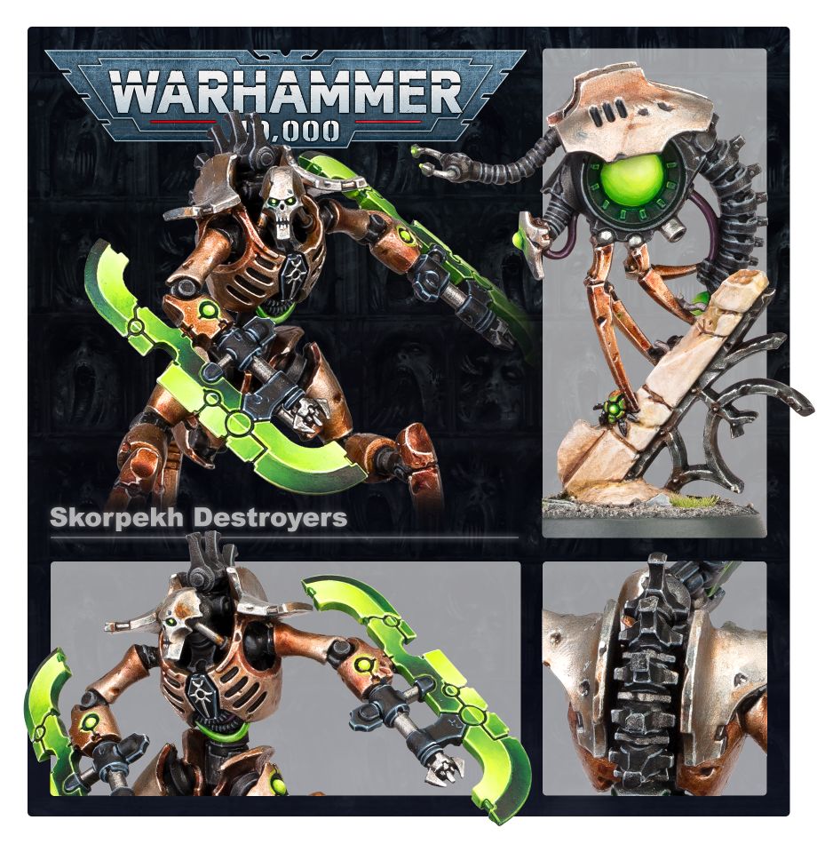 NECRONS: DESTRUIDORES SKORPEKH