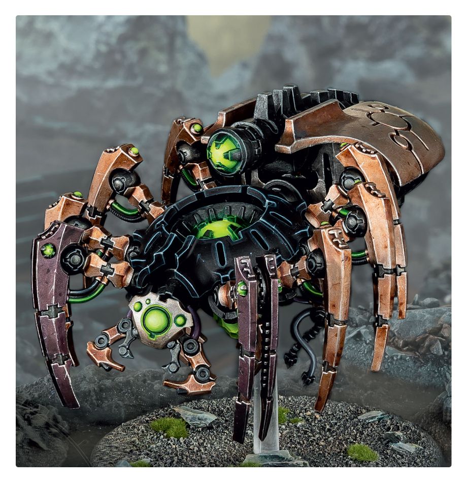NECRONS: ARANHA CANÓPTICA