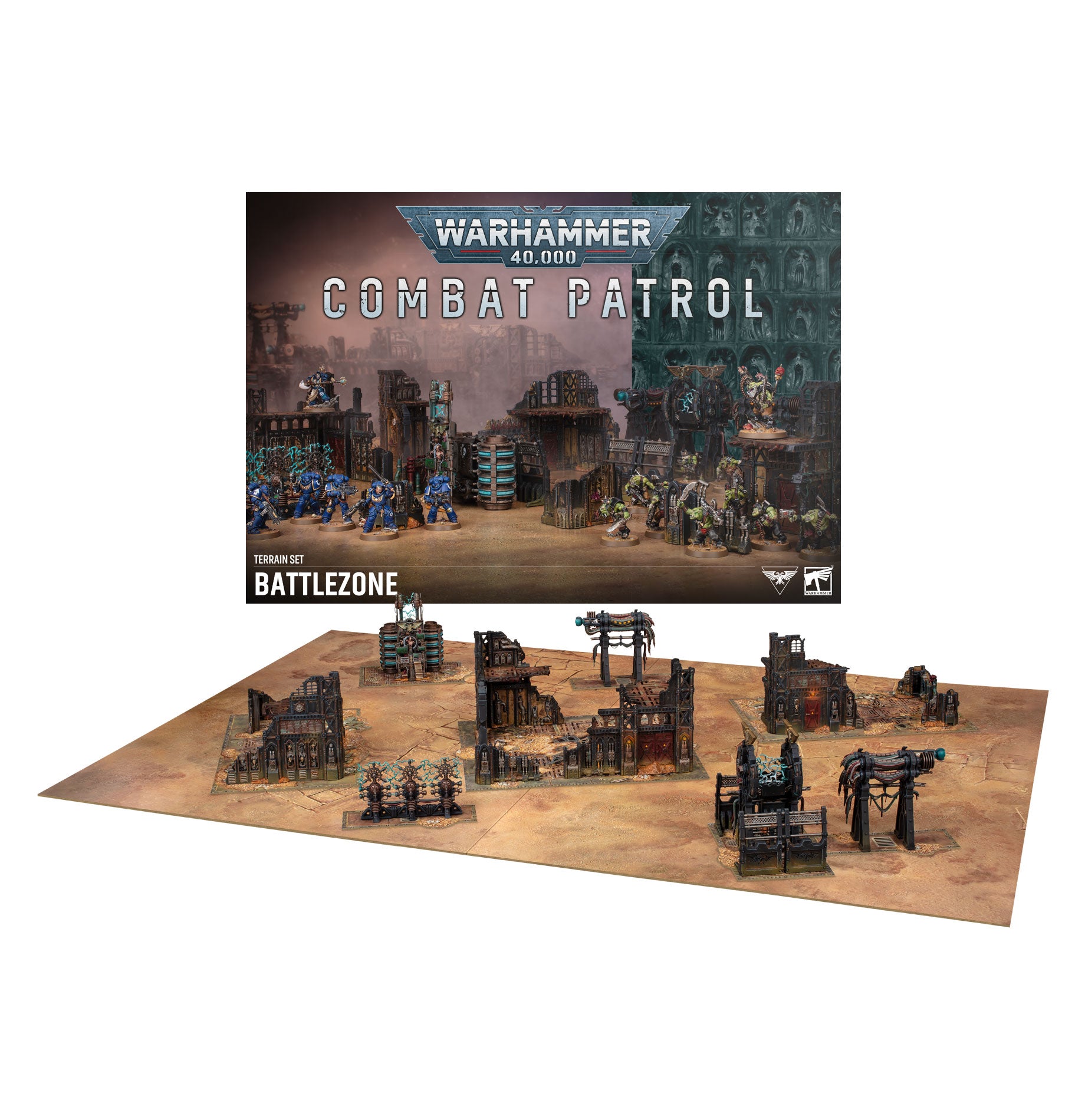 Patrulla: Set de terreno de Zona de batalla Frikytopia