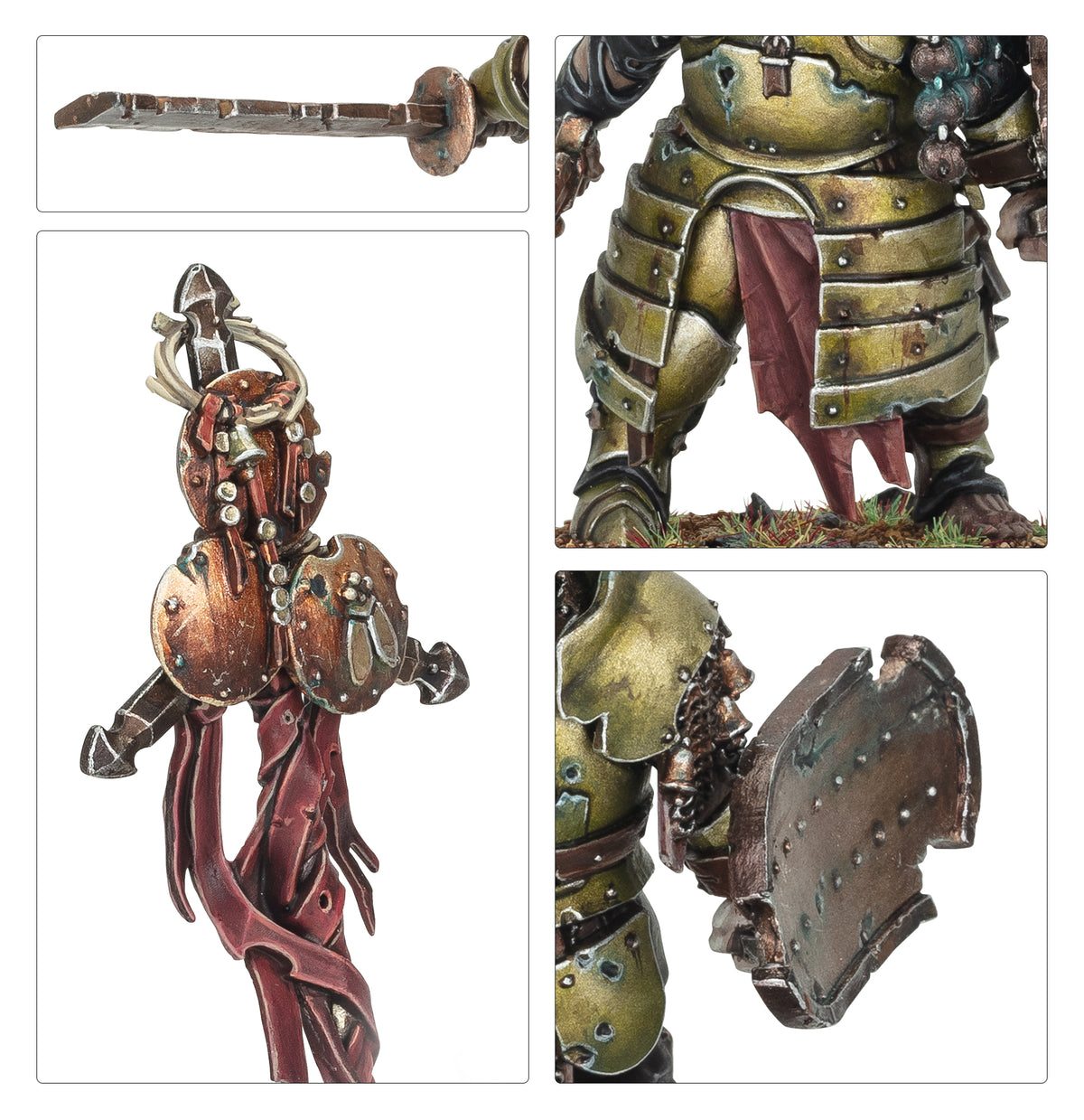 MAGGOTKIN OF NURGLE: ESPADAS PÚTRIDAS