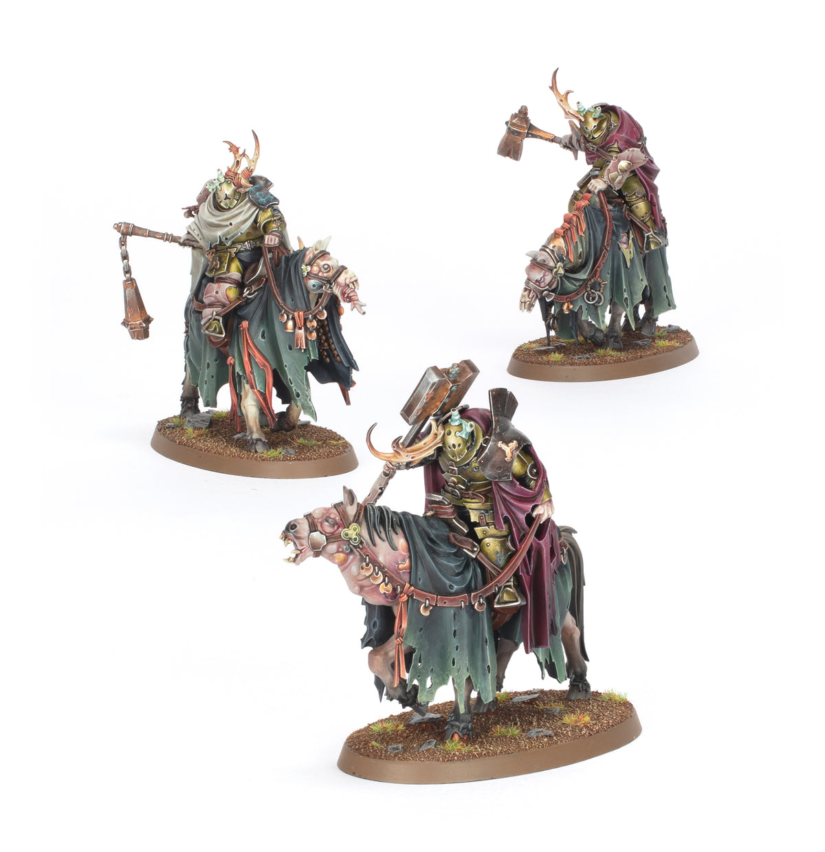 MAGGOTKIN/NURGLE: CAVALEIROS DESENGONÇADOS
