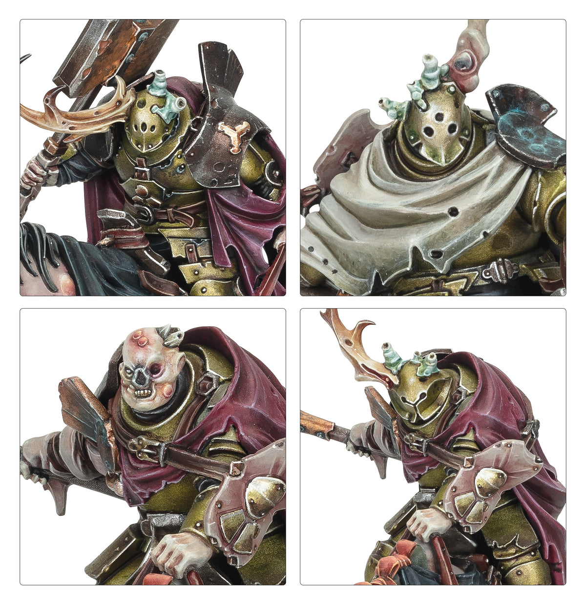 MAGGOTKIN/NURGLE: CAVALEIROS DESENGONÇADOS
