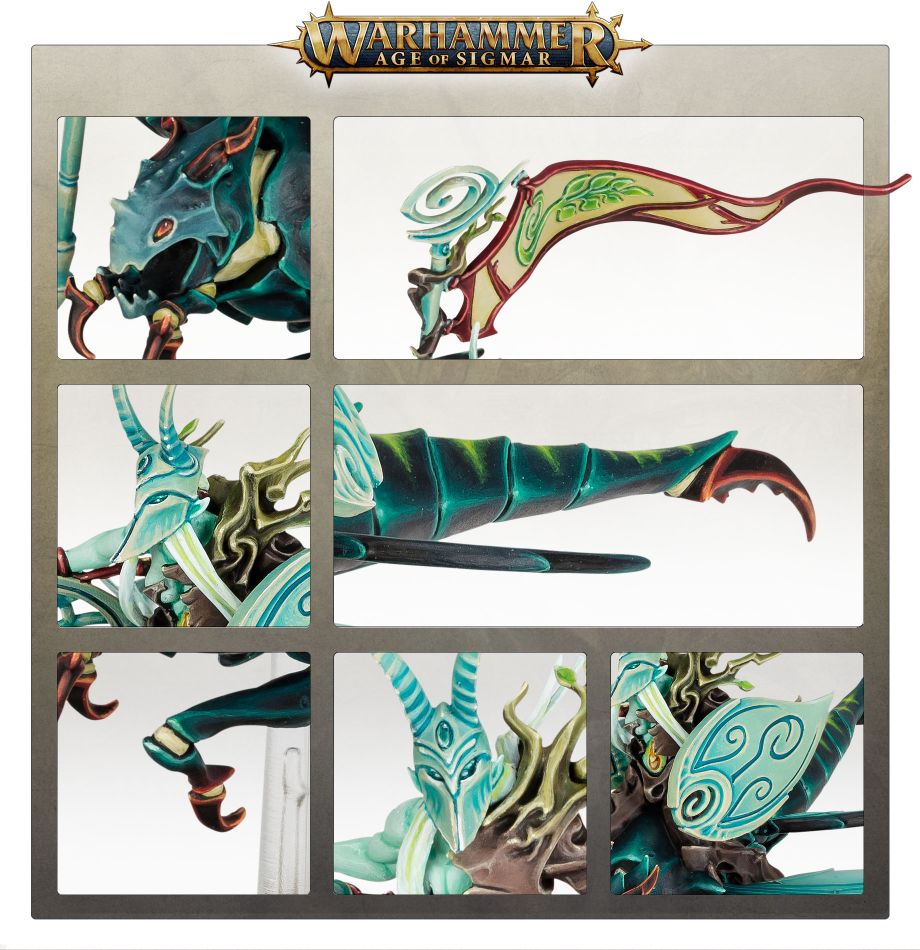 SYLVANETH: LANCEIROS EM DRAGONÁLERES
