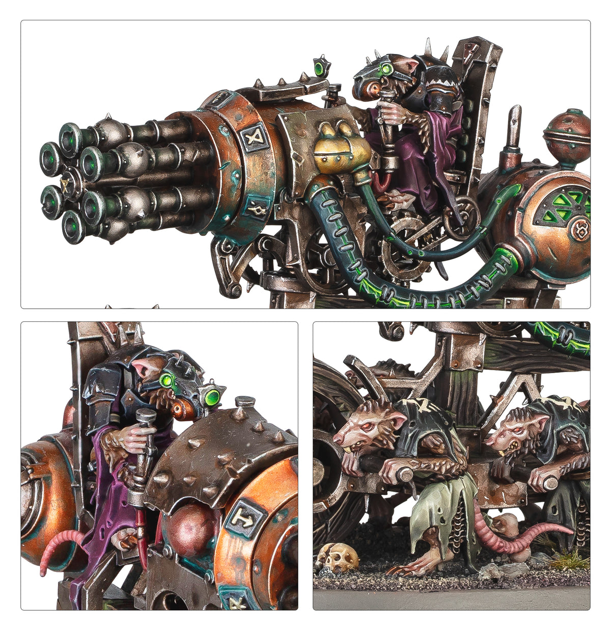 SKAVEN: METRALHADORA RAIOBRUXO