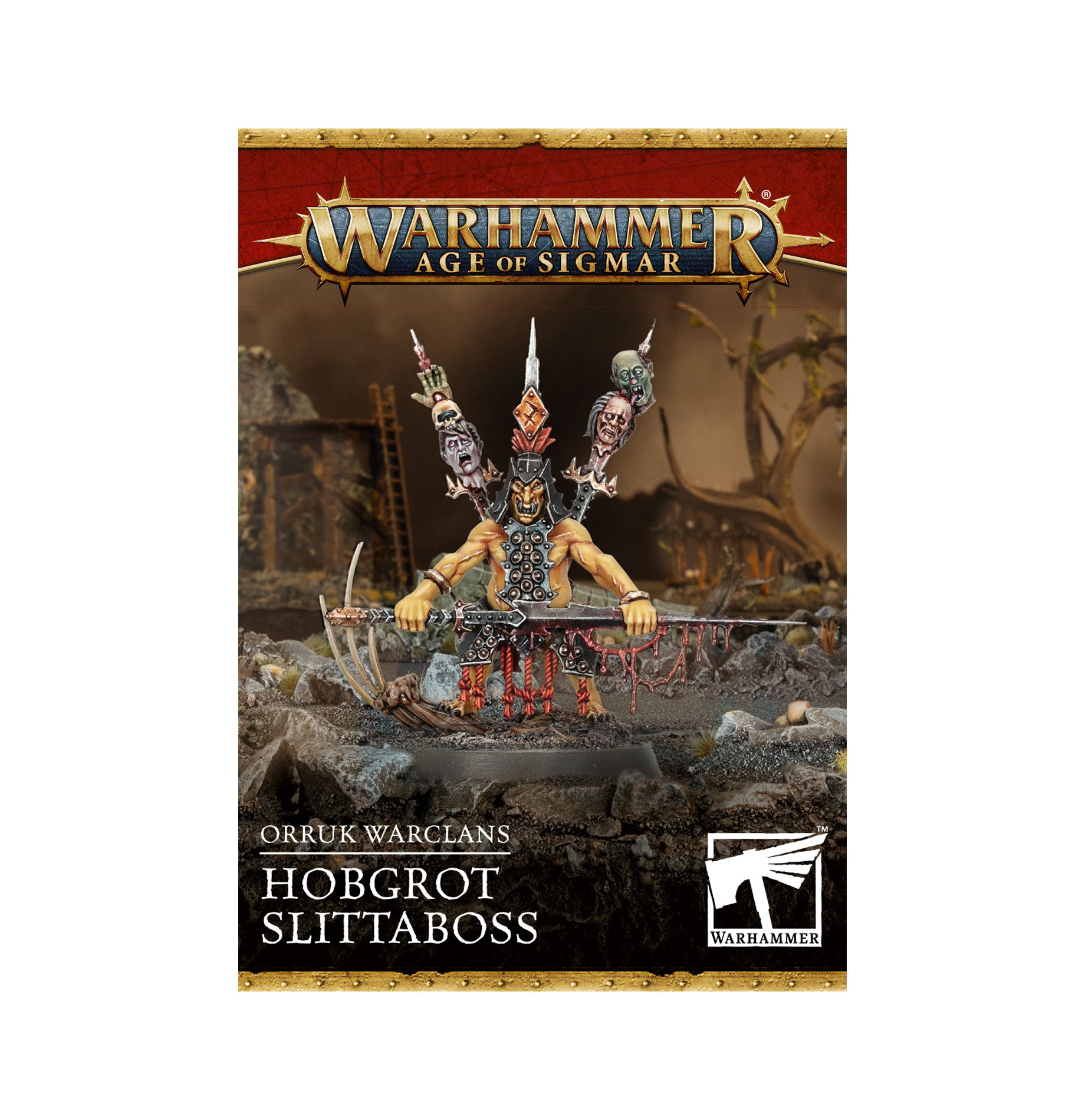ORRUK WARCLANS: JEFE HOBGROT NAVAJERO Frikytopia