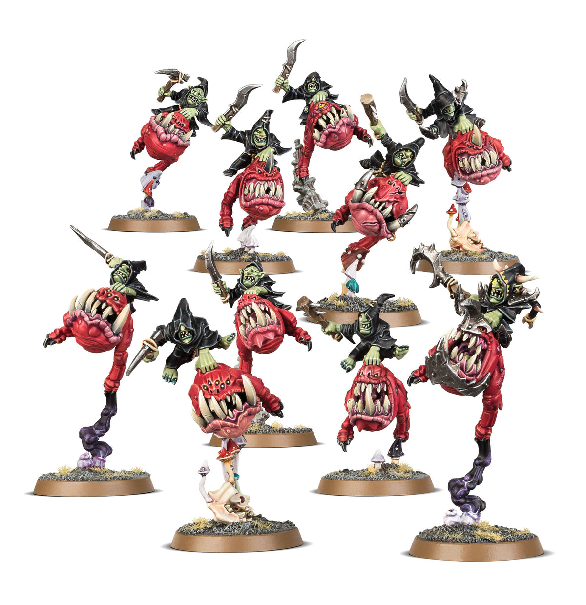 GLOOMSPITE GITZ: SALTADORES EM CARRAÇA