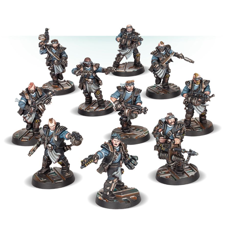 NECROMUNDA ORLOCK GANG Frikytopia
