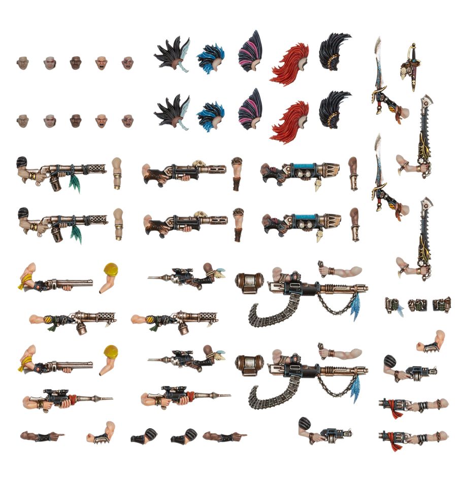 NECROMUNDA: ESCHER WEAPONS & UPGRADES
