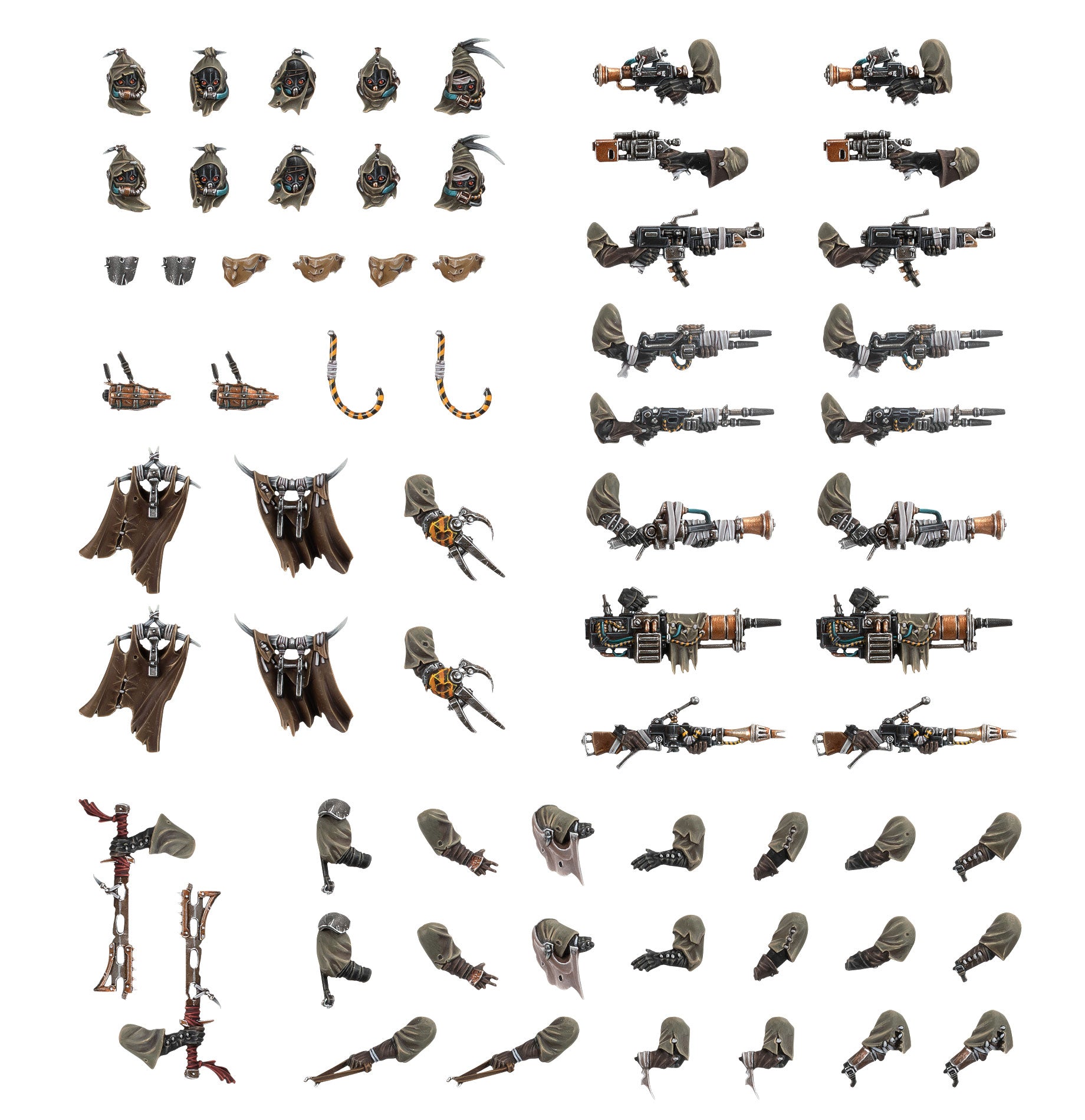 NEC ASH WASTES NOMADS WEAPONS & UPGRADES