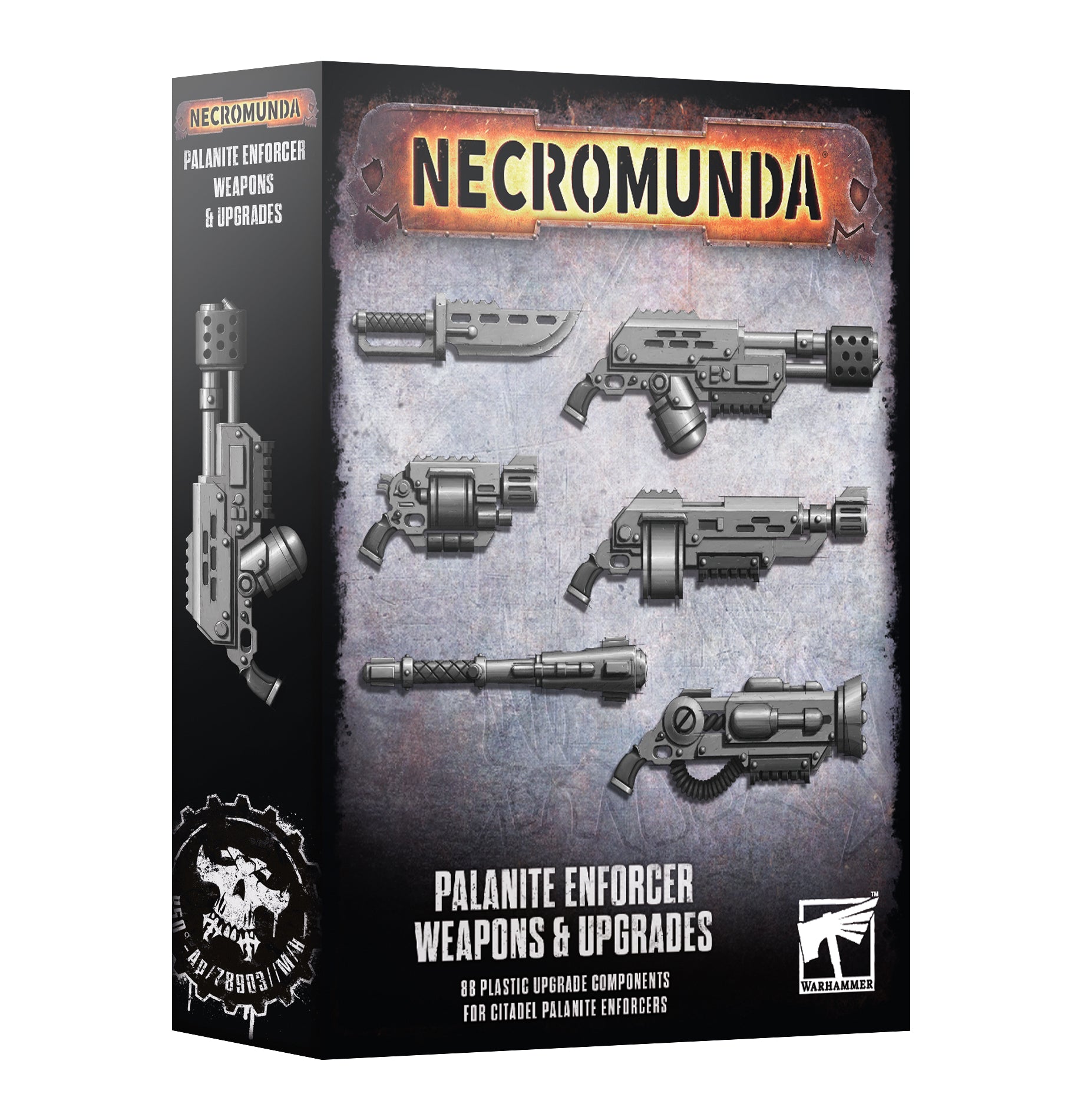 NECROMUNDA: ENFORCER WEAPONS & UPGRADES Frikytopia