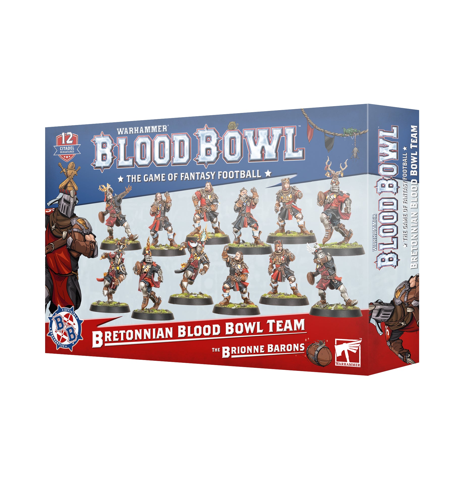 BLOOD BOWL: BRETONNIAN TEAM Frikytopia