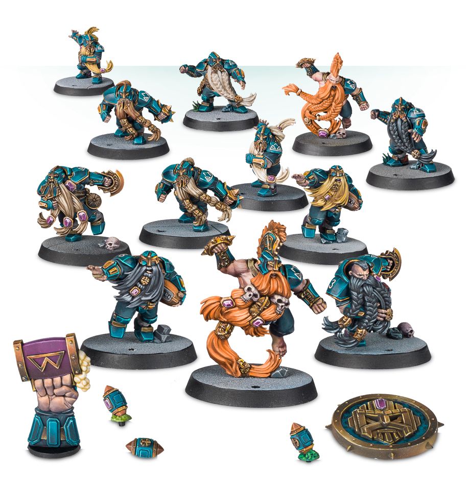BLOOD BOWL: DWARF TEAM Frikytopia
