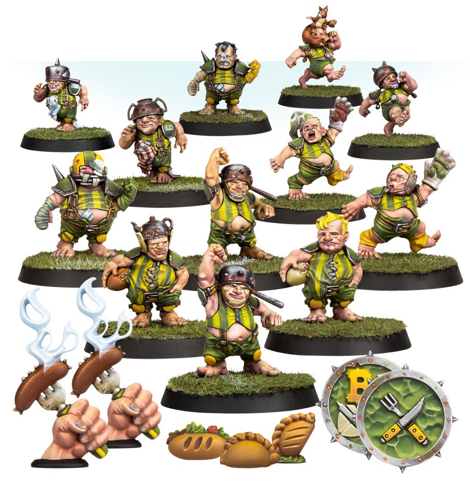 BLOOD BOWL: HALFLING TEAM Frikytopia