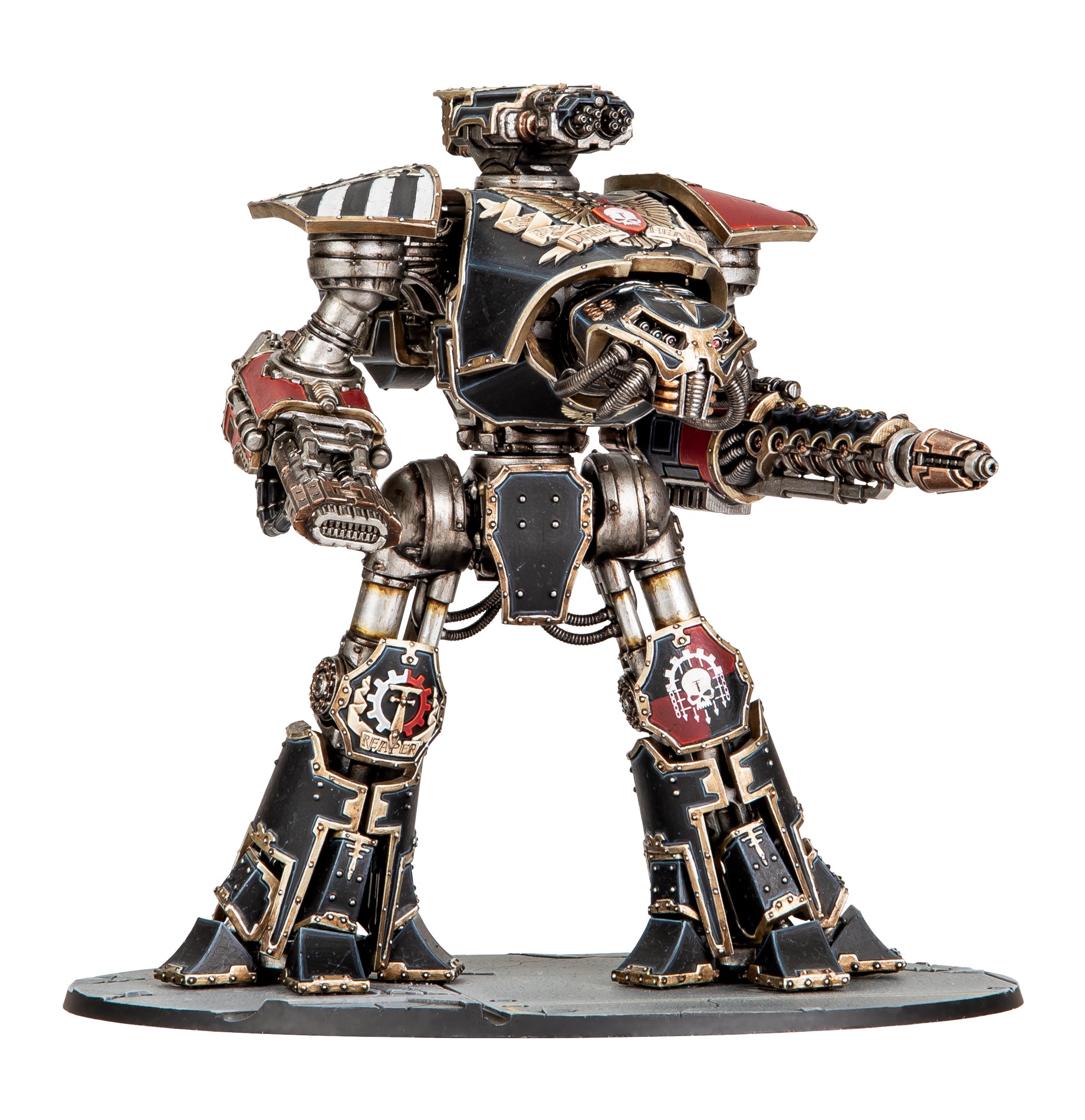 Legions Imperialis: Reaver Titan with Graviton Obliterator and Volkite Annihilator Frikytopia