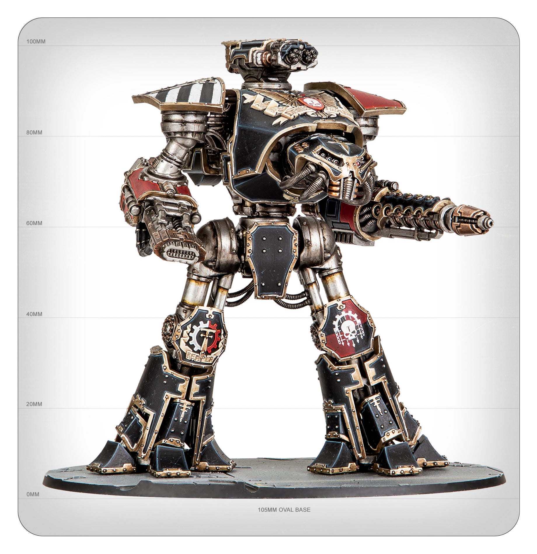 Legions Imperialis: Reaver Titan with Graviton Obliterator and Volkite Annihilator