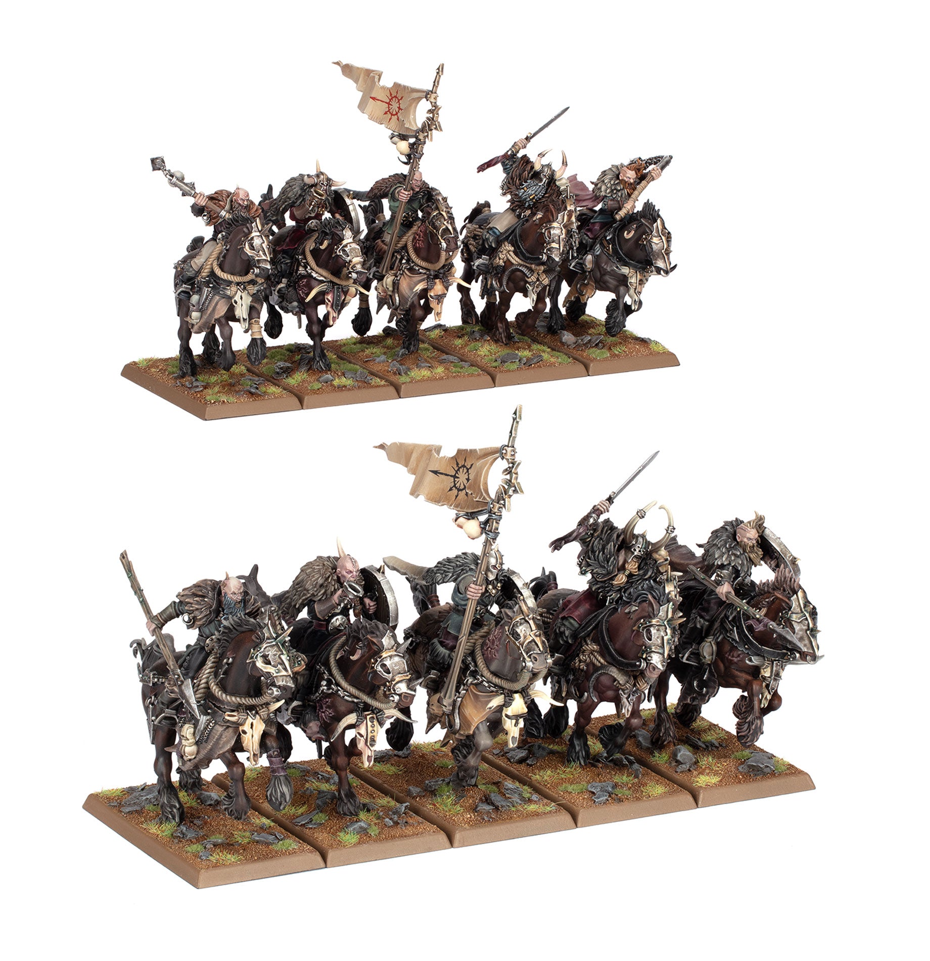 WARRIORS O/CHAOS:CHAOS MARAUDER HORSEMEN