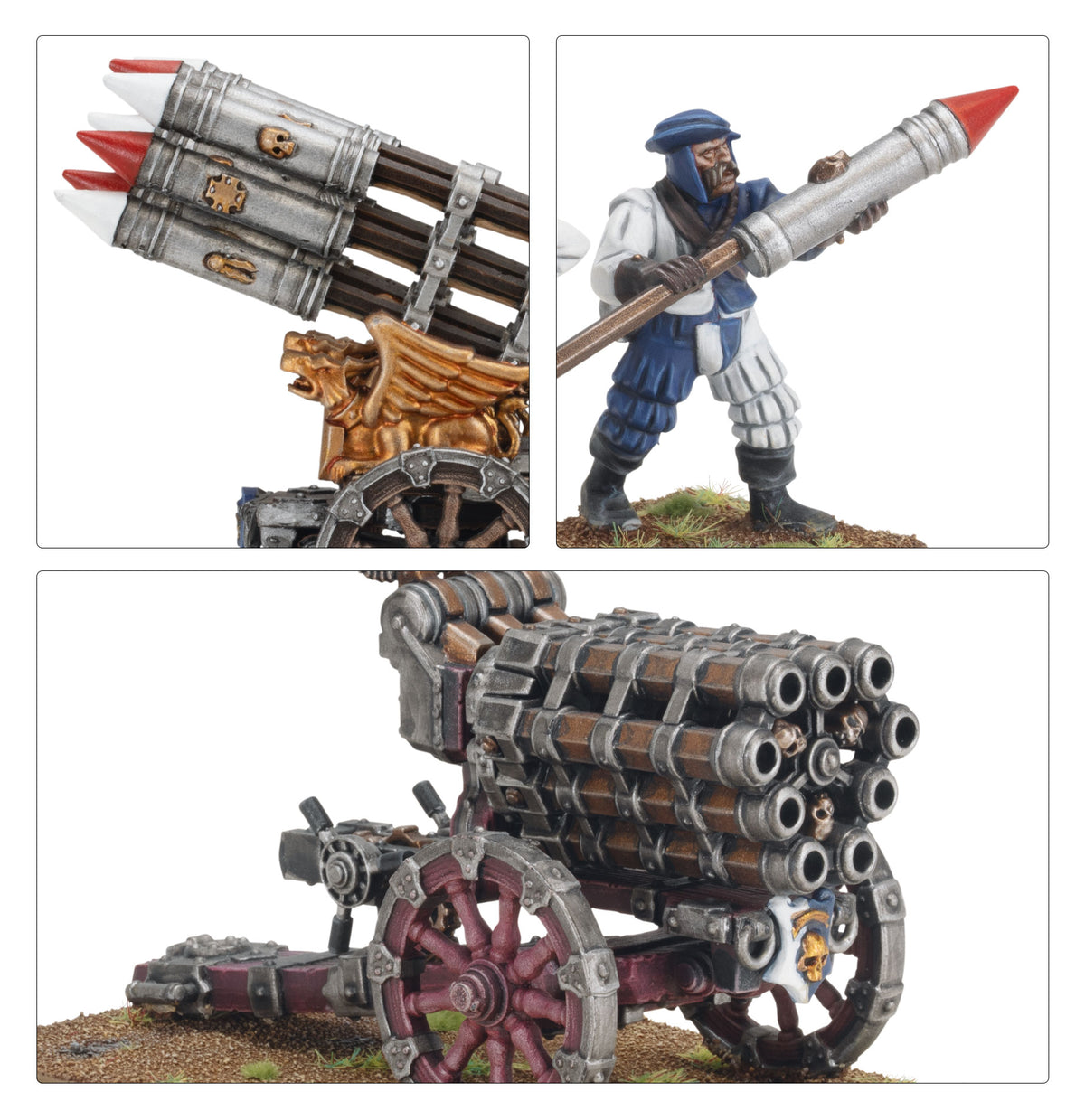 HELBLASTER VOLLEYGUN/HELSTORM BATTERY