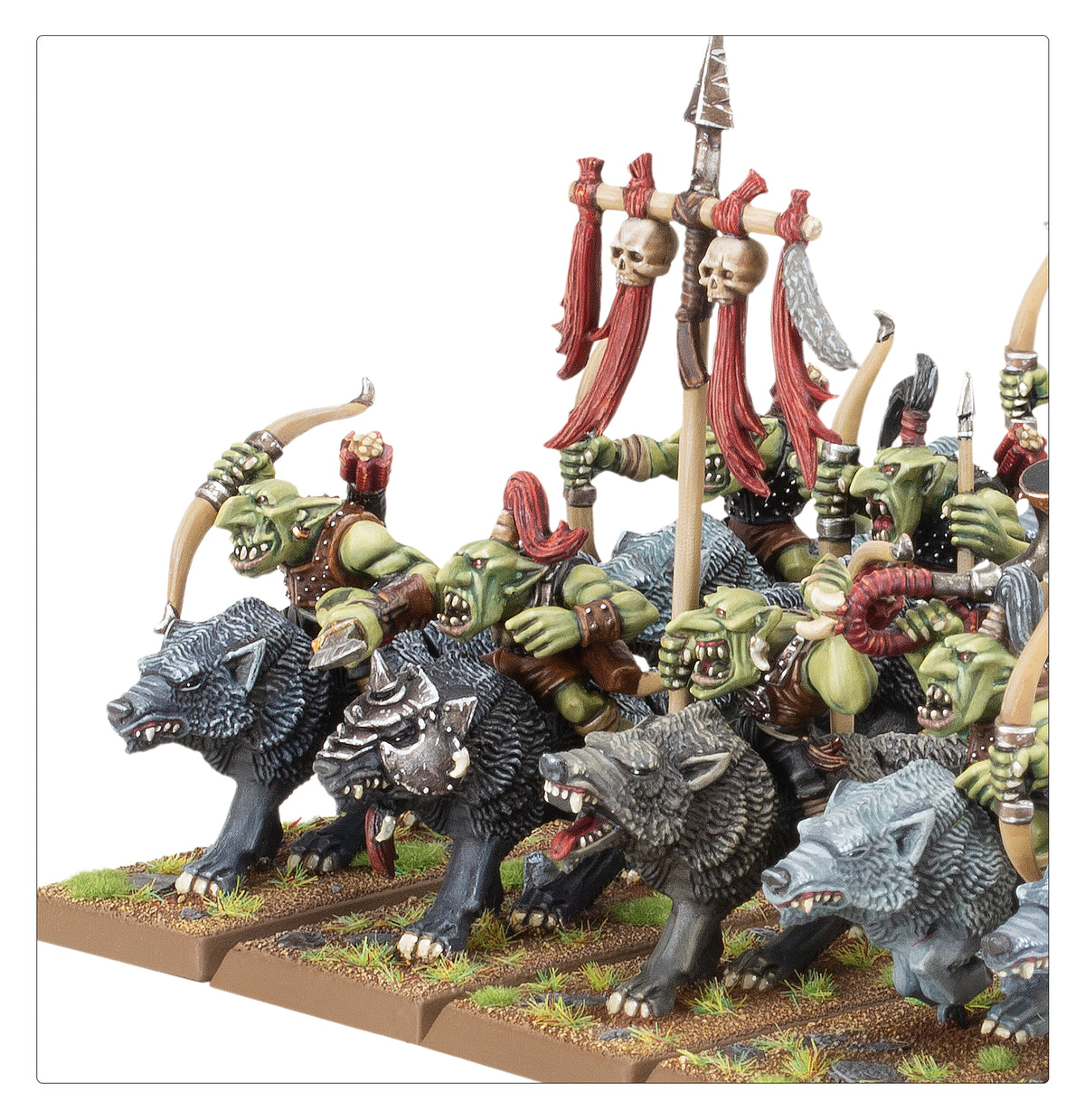 O&G GOBLIN WOLF RIDER MOB