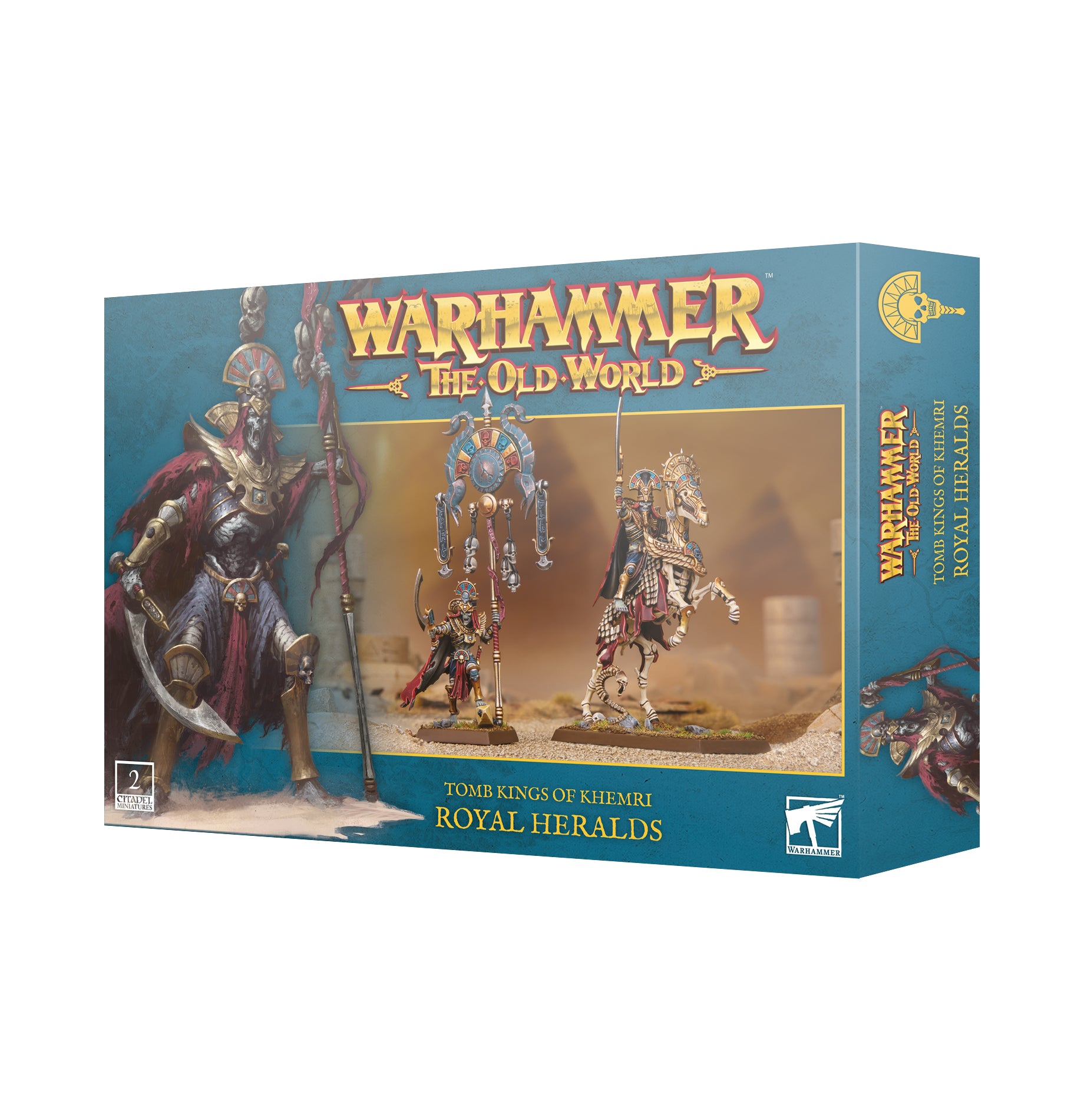 TOMB KINGS OF KHEMRI: ROYAL HERALDS Frikytopia