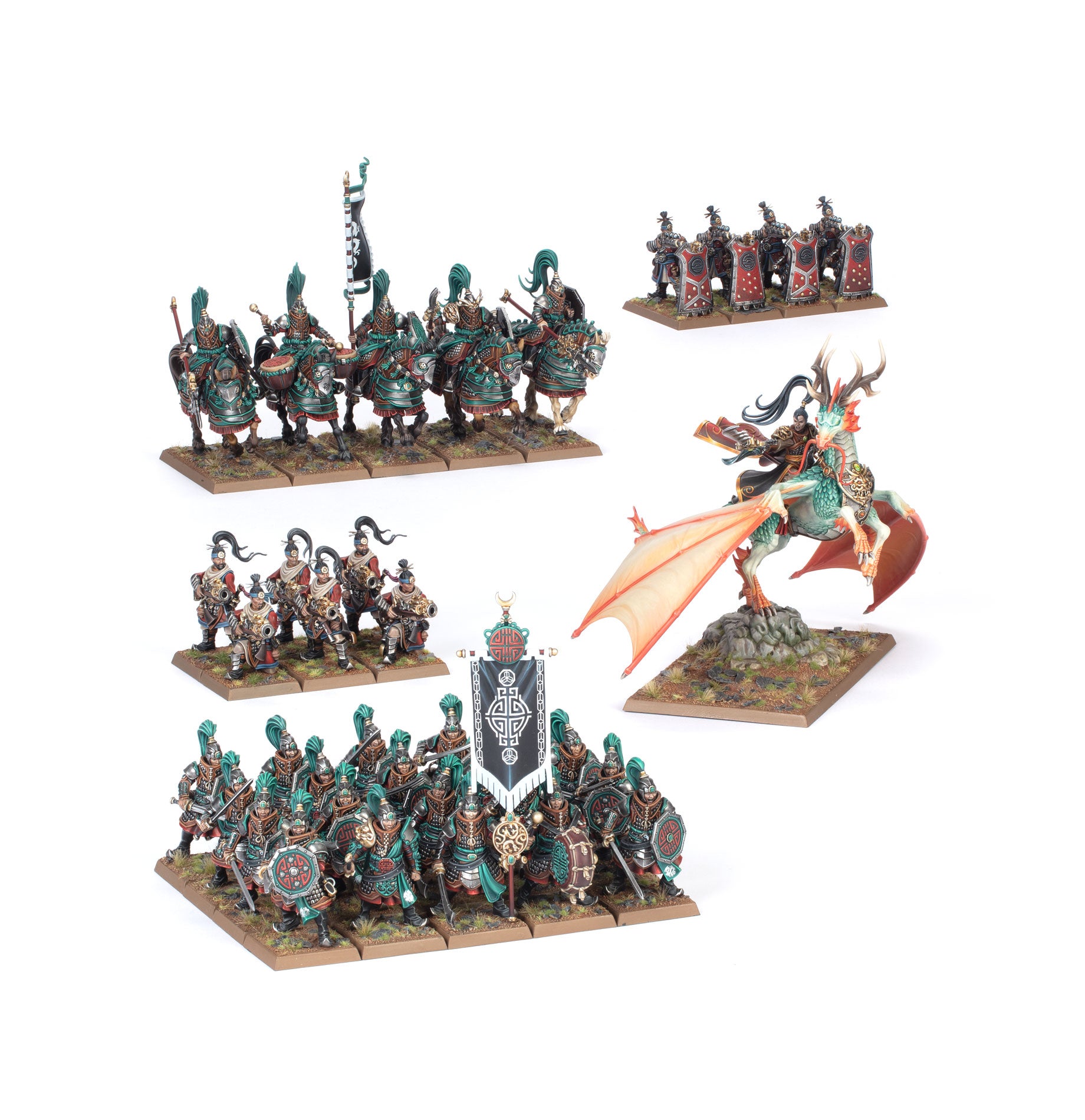 Armies of Grand Cathay: Battle March Army Frikytopia