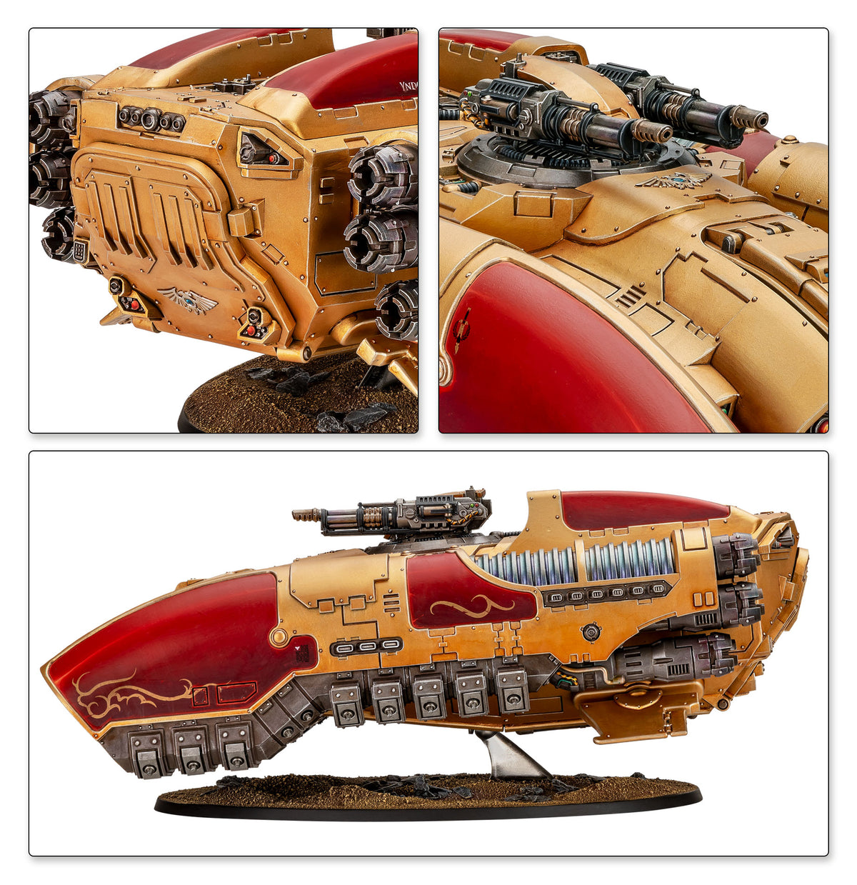 LEGIO CUSTODES: CORONUS GRAV-CARRIER