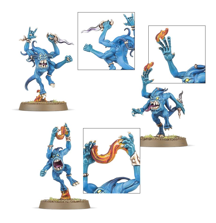 DISCIPLES OF TZEENTCH: HORRORES AZUIS