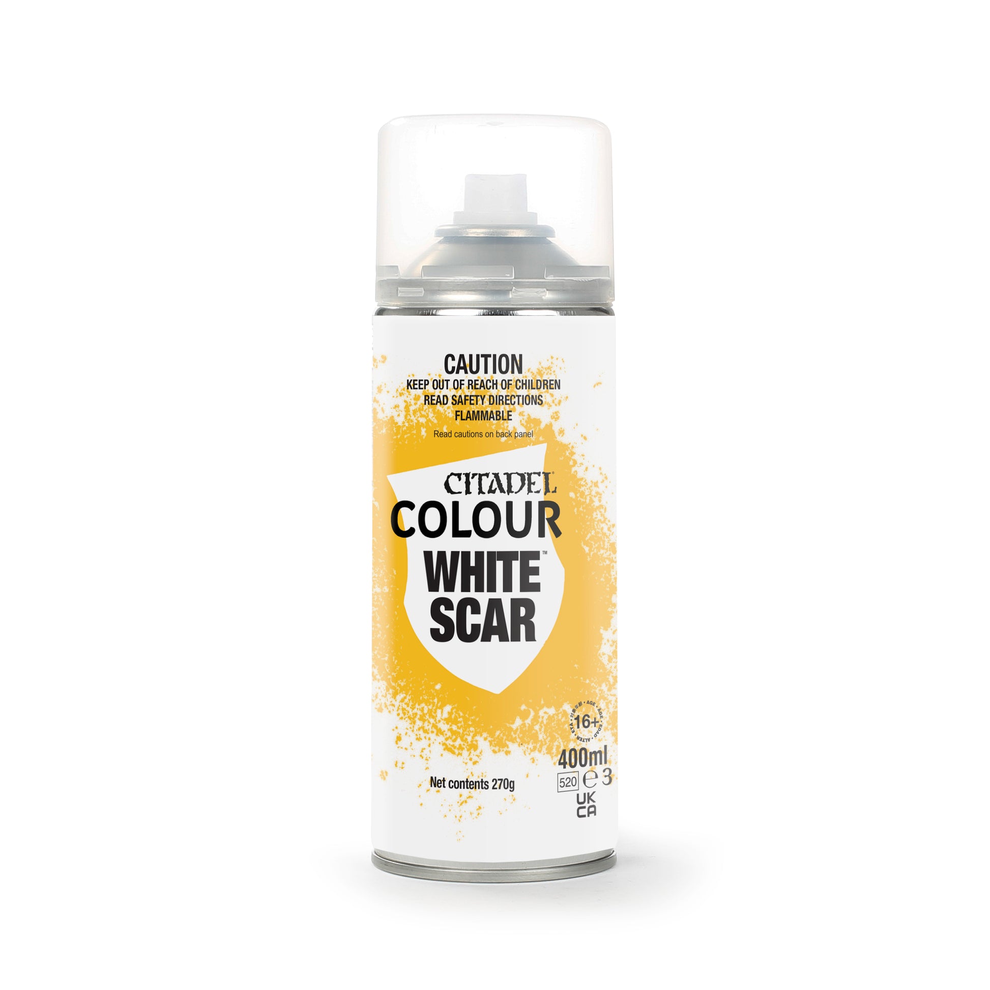 WHITE SCAR SPRAY PAINT (6-PACK) (ROW) Frikytopia