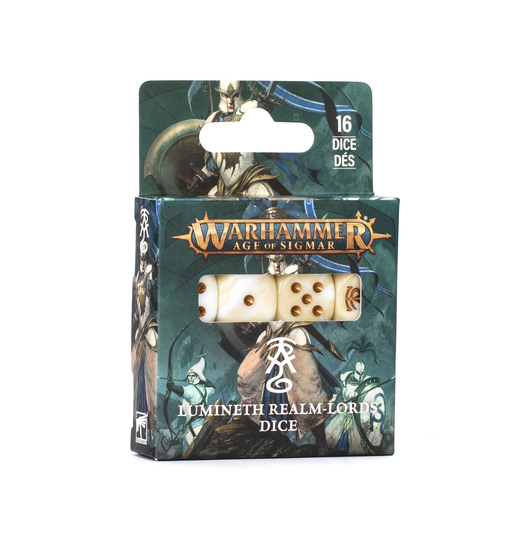 AGE OF SIGMAR: LUMINETH REALMLORDS DICE Frikytopia