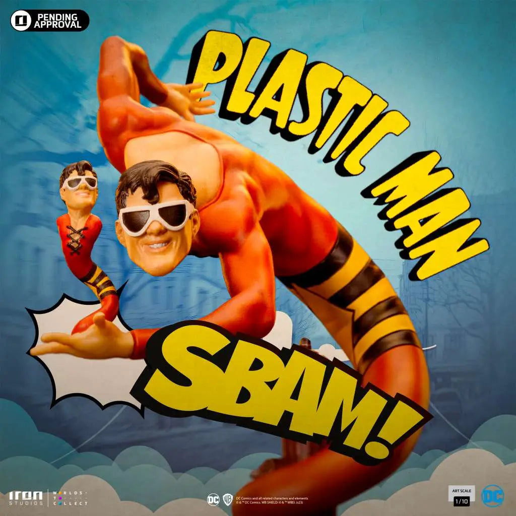 DC COMICS PLASTIC MAN 1/10 Estatua Frikytopia